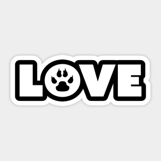 Animal Love Sticker